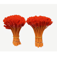 Allumeur électronique sans fil pour feux d'artifice de 8 mètres avec capuchon orange, certifié CE, télécommande