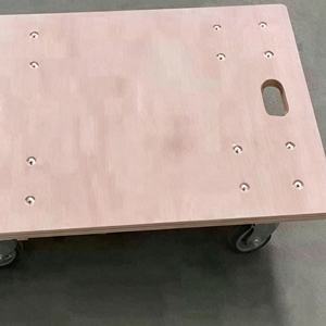 Carretilla de Plataforma Plegable de Alta Resistencia, Carro de Mano con Ruedas Giratorias de 360 Grados, Carretilla Plegable para Mudanzas y Almacén - Product Image 2