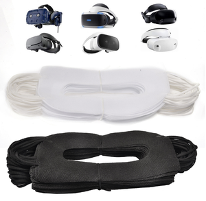 ผ้าปิดตาสำหรับ <span class=keywords><strong>HTC</strong></span> <span class=keywords><strong>Vive</strong></span> <span class=keywords><strong>Pro</strong></span> PS ชุดหูฟัง3D แบบใช้แล้วทิ้งสากล VMX001โลโก้ที่กำหนดเองเป็นมิตรกับสิ่งแวดล้อม - Product Image 1