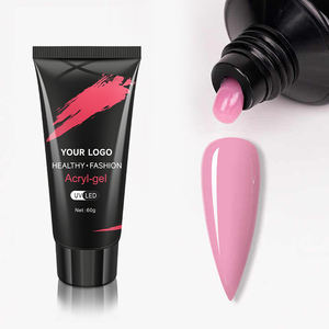 Nuevo Gel polivinílico de 36 colores, venta al por mayor, suministros para uñas, etiqueta privada personalizada, extensión de uñas Poligel UV, Gel acrílico polivinílico - Product Image 1