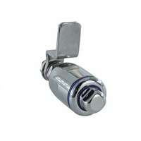 Loquet hygiénique EMKA avec insert SW13 pour armoires alimentaires et médicales