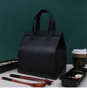 Nouveau sac isotherme écologique personnalisé, sac fourre-tout durable pour emporter, sac isotherme imperméable en non-tissé - Product Image 2