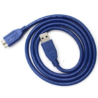 Cable USB 3.0 a Micro B, Cable de Carga y Sincronización de Datos de Alta Velocidad para Disco Duro Externo, Cable Conector Micro B USB 3.0 Rápido