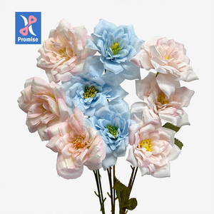 ดอกไม้ปลอมทรงหลวมทำมือพรีเมี่ยมสำหรับตกแต่งหน้าเค้กแต่งงาน - Product Image 1