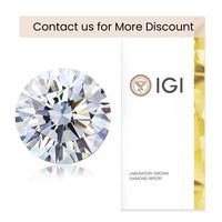Diamante Cultivado en Laboratorio de Alta Calidad con Certificación IGI, 1.4ct, Corte Excelente, Claridad VVS, Color D, Corte Brillante, Marca Limo, Precio de Fábrica