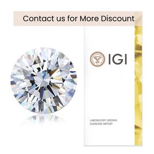 <span class=keywords><strong>Diamante</strong></span> Cultivado en Laboratorio de Alta Calidad con Certificación IGI, 1.4ct, Corte Excelente, Claridad VVS, Color D, Corte Brillante, Marca Limo, Precio de Fábrica - Product Image 3