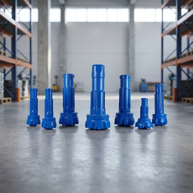 High Penetration Rate Tungsten Carbide SP SD CIR BR  DTH Drill Bit for Hard Formation Rock Drilling Rig