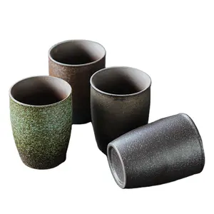 150ml Wholesale Handmade Printing Colored Tea Small Arabic Coffee Cups Ceramic