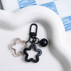 Promotion : Porte-clés Mini Clochette Étoile en Gelée Mignonne, Breloque Pentagramme en Acrylique Couleur Bonbon Fantaisie Kawaii, Accessoires de Porte-clés - Product Image 6