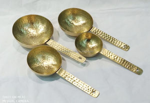 ชุดถ้วยตวงและช้อนสแตนเลสสตีลพร้อมทองแดงเน้นเหมาะสำหรับอุปกรณ์เครื่องครัว - Product Image 2