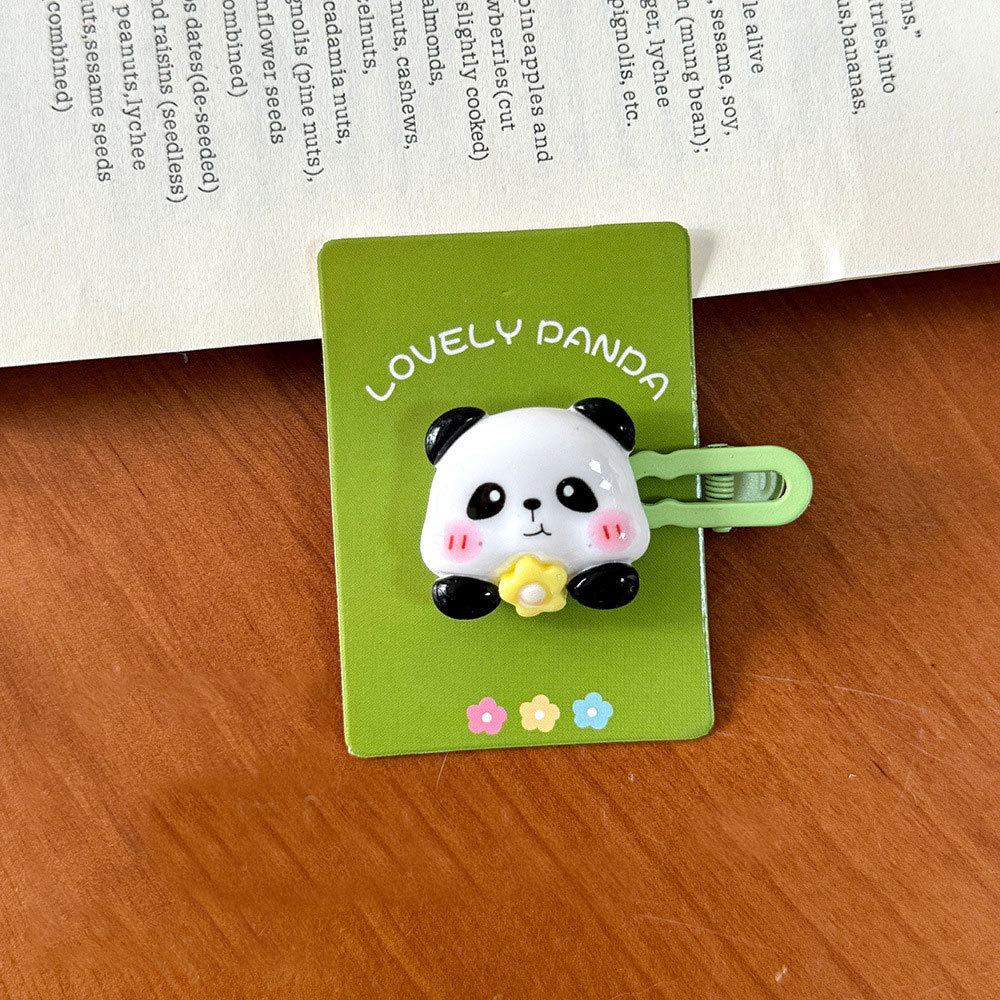 Panda de fleurs