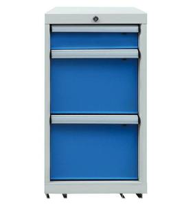 Heavy Duty Metal Storage Cabinet with Keyed Locking System and Wheels for <b>Tool</b> Organization in Workshop and Garage - Product Image 2
