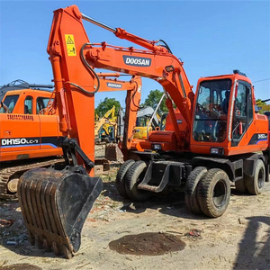 Doosan รถขุดล้อไฮดรอลิก DX150W-7มือสอง DH150W-7มือสองขุด15ton - Product Image 2