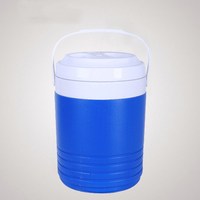 Glacière ronde en plastique, mini glacière ronde