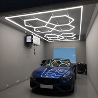 Gonengo Fabricant Lampe de garage personnalisée haute légèreté Hexagone Led Led Hexagone pour plafonnier de garage