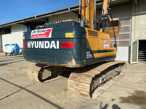 Excavatrice sur chenilles multifonctionnelle d'origine coréenne d'occasion Hyundai HX220HD Moteur Yanmar Haute efficacité Bon roulement de pompe - Product Image 6