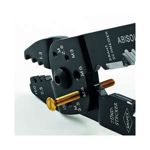 KNIPEX - 97 21 215 SB Alicates de crimpado terminales aislados + conectores de cable-EAN 4003773034131 Alicates de crimpado y terminales - Product Image 3