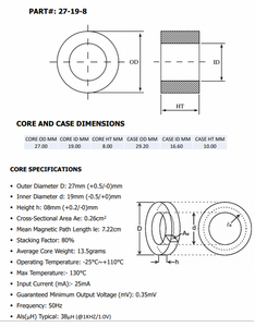 Cinta Nanocristalina Mini Nano Core Avanzada, Diseñada para Aplicaciones de Conversión de Energía de Alta Eficiencia - Product Image 6