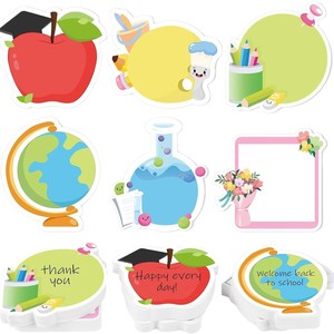 Bloc de <span class=keywords><strong>Notas</strong></span> Adhesivas Creativas Yilan para el Día <span class=keywords><strong>del</strong></span> Maestro, Temporada Escolar, Diseño de Dibujos Animados, Bloc de <span class=keywords><strong>Notas</strong></span> Autoadhesivo Desprendible - Product Image 5