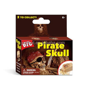 Nuevo Kit de Juguetes de Excavación, Set de Arqueología, Excava un Esqueleto de Calavera Pirata - Product Image 3