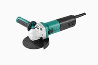 Meuleuse d'angle filaire de qualité industrielle 230V 125mm avec interrupteur coulissant et jeu d'outils de meulage