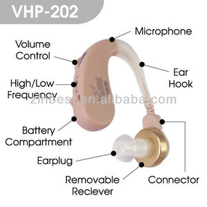 (VHP-202) सर्वश्रेष्ठ सुनवाई सहायता समीक्षा सहायता समीक्षा परिचियो ध्वनिक ध्वनि कमी हल्के अदृश्य डिजाइन के लिए - Product Image 2