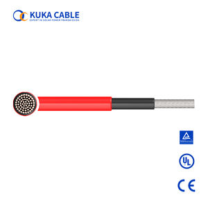 สายไฟฟ้าโซลาร์เซลล์ DC แบบมีฉนวน XLPO ขนาด 30A สำหรับระบบโซลาร์เซลล์และสถานีไฟฟ้า ผลิตจากทองแดงบางพิเศษ ทนไฟ - Product Image 3