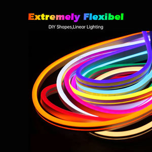 6MM DC 12V IP65 Waterproof Silicone Flex <b>Neon</b> Rope <b>Light</b> Strip Flexible <b>Neon</b> LED Strip for DIY <b>Sign</b> Decor - Product Image 3