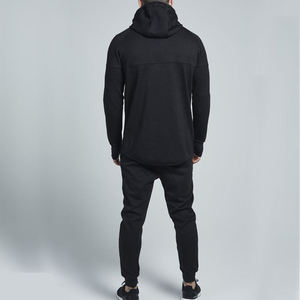 Conjunto Deportivo Informal de Invierno para Hombre, 100% Algodón, Transpirable, Sublimado, para Gimnasio, Correr y Entrenamiento - Product Image 4