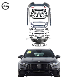 Bodykit W177 per <span class=keywords><strong>Mercedes</strong></span> W177 <span class=keywords><strong>Classe</strong></span> <span class=keywords><strong>A</strong></span> A180 A200 A220 A35 AMG Facelift A45 AMG <span class=keywords><strong>Paraurti</strong></span> Anteriore Minigonna Laterale <span class=keywords><strong>Paraurti</strong></span> Posteriore A45s AMG - Product Image 1