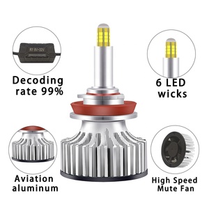 R1 H4 LED Canbus 18000LM 90 W HB3 9005 9006 H7 H11 9012 D1 D2 <span class=keywords><strong>D3</strong></span> D4 Lampadina Del Faro Dell'automobile luce 12 V <span class=keywords><strong>Auto</strong></span> 6000 K - Product Image 4