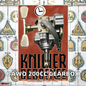 Nouvelle boîte de vitesses de tricycle à moteur BAWO 200cc/300cc, pièces de rechange, assemblage de marche arrière, refroidissement par eau, gris - Product Image 2