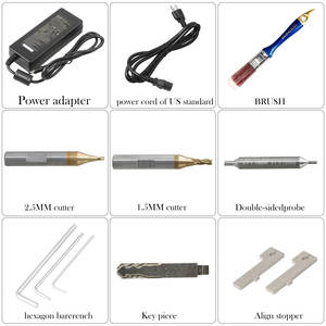 Cortador de Llaves Profesional para Cerrajeros Civiles, Permite Duplicar Rápidamente Llaves Domésticas y de Transporte con Alta Precisión - Product Image 6