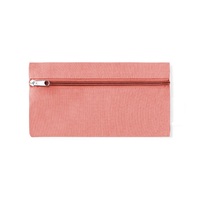 Tissu recyclé personnalisable pour projets de bricolage, toile vierge, trousse à crayons avec fermeture éclair, trousse de maquillage, pochette cosmétique durable et portable, voyage