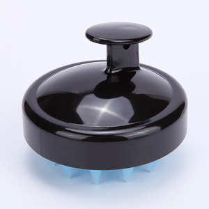Cepillo de silicona para masaje del cuero cabelludo, para uso en salón y en casa, con cerdas suaves para limpieza del cuero cabelludo y cuidado del cabello - Product Image 4