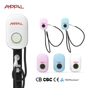 Amppal 7KW แท่นชาร์จ EV ติดผนังแบบเร็ว32A 1เฟสบ้าน wallbox Type <span class=keywords><strong>2</strong></span>อินเตอร์เฟซ CCS การชาร์จใหม่ได้รับการจัดอันดับ16A - Product Image 2
