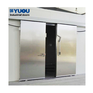 Étanche robuste isolation PU épaisse congélateur chambre froide <span class=keywords><strong>porte</strong></span> coulissante - Product Image 1