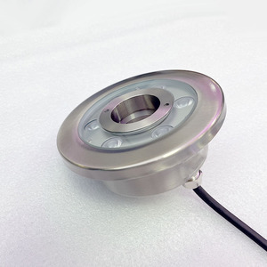 Fontaine à <span class=keywords><strong>jet</strong></span> d'eau sous-marine LED RGB couleur DMX étanche IP68 pour intérieur/extérieur, buse annulaire en acier inoxydable pour aménagement paysager - Product Image 5