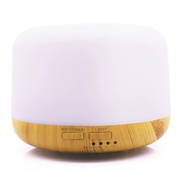 Humidificador ultrasónico sin agua de 300 ml, colorido, con aromaterapia, luz LED, humidificador de pan, mini humidificador sin agua para el hogar y la oficina