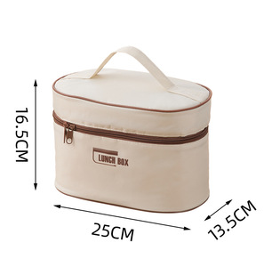 2024 nouveau sac isolé feuille d'aluminium boîte à lunch étudiant étanche Portable épaissi doux sac isotherme - Product Image 2