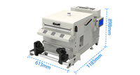 Machine automatique de saupoudrage A3 Plus et four pour imprimantes DTF à double tête ou de bureau