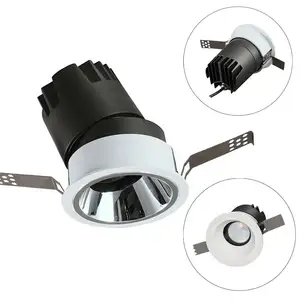 Venta caliente Punto de luz LED pista lineal magnética luz montada en superficie downlight