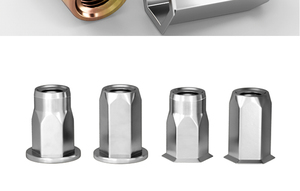 Tuerca de remache hexagonal al por mayor acero al carbono/aluminio/rosca métrica <span class=keywords><strong>M3</strong></span> zinc plateado/tuerca de inserción de fábrica con acabado galvanizado - Product Image 5