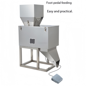 Multi Functional Mini Automatic Semi Automatic Weighing Packing <b>Filling</b> Machine for Coffee <b>Bean</b> Powder Granule Flour Rice Suga - Product Image 5