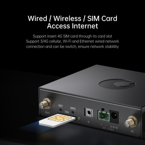 Bộ định tuyến di động công nghiệp 4G LTE có khe cắm thẻ Sim, Wifi 2.4G 150Mbps và cổng giao tiếp không dây IOT aweseed r300a - Product Image 2