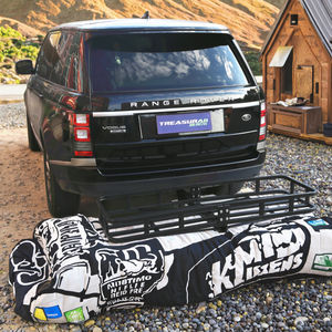 Porte-bagages en fer robuste monté sur l'attelage arrière Plateau <span class=keywords><strong>de</strong></span> <span class=keywords><strong>toit</strong></span> <span class=keywords><strong>de</strong></span> voiture Porte-vélo Panier à bagages avec une capacité <span class=keywords><strong>de</strong></span> 150kg pour les bagages <span class=keywords><strong>de</strong></span> voiture - Product Image 4