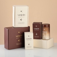Flacon vide en verre pour pilules, marque privée, boîte cadeau personnalisée en forme d'avion, ensemble de suppléments de santé, emballage en verre pour vitamines