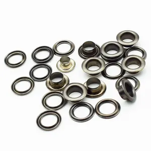 Color Round Metal Brass Eyelets Clothing Accessories Grommets Garment Eyelet Iron Bags Eyelet