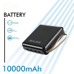 Mini USB Type C Power Bank External <b>Battery</b> with Built-in Cable for <b>Mobile</b> Phones Power Banks & Power Station - Product Image 3