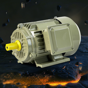 มอเตอร์อะซิงโครนัส 380V 60Hz 1800 รอบต่อนาที 0.75 กิโลวัตต์ 1 แรงม้า เครื่องยนต์มอเตอร์ไฟฟ้ากระแสสลับสามเฟส - Product Image 2